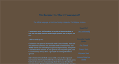 Desktop Screenshot of crowsnest.org